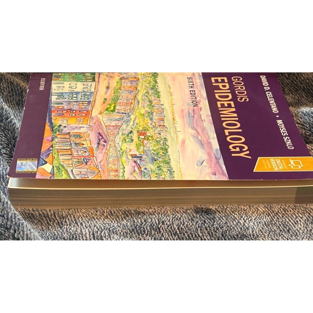 Gordis Epidemiology 6th Edition Celentano Szklo Textbook unused access code - Picture 4 of 7
